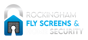 Rockingham Flyscreens Home Security Logo