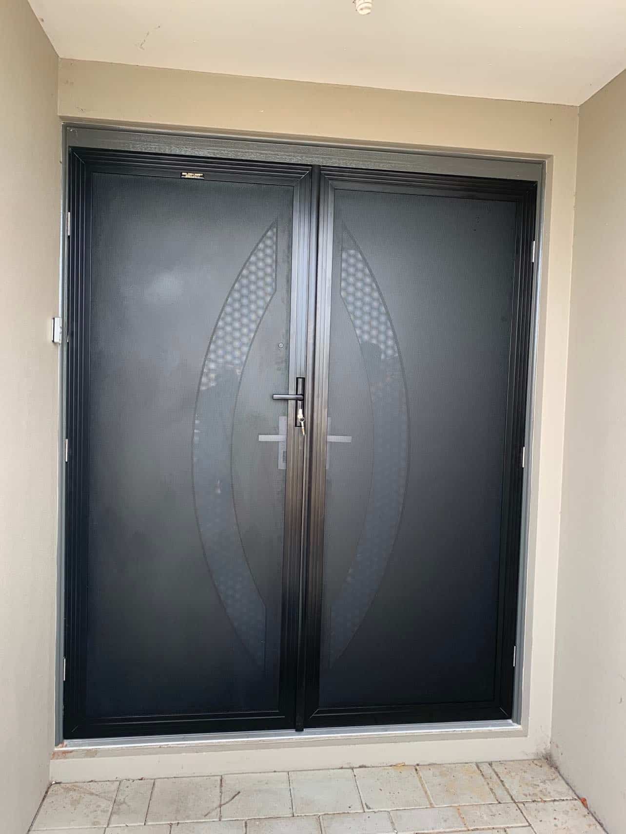 double security doors Rockingham Fly Screens & Home Security
